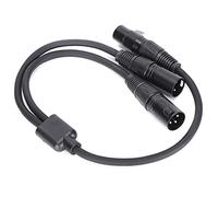 Tangxi Cordon de Connexion XLR vers XLR - Élimine les Interférences pour le Son Original - Idéal pour Plusieurs Configurations de Microphones - Blindage tressé en Cuivre - Plug and Play
