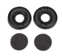 Tangxi Coussinets d'oreille en Coton, Coussin de Remplacement en Coton Noir pour Coussinets d'oreille HD pour AKG K121 K121S K141 MK II K142