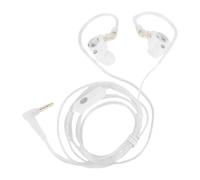 Tangxi Écouteurs Câblés de 3,5 Mm, écouteurs de Bruit de Câble à 2 Pins Détachables Écouteurs Super Linear Construction en Microphone, pour Le Jeu, PC, Mobile, Tablette