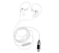 Tangxi Écouteurs de Jeux Filaires, HiFi Isolant de Type C de Type C dans des écouteurs avec Un Câble Détachable 2pins, pour Les Tablettes de Smartphones de Chanteuse de Musique.