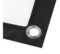 Tangxi Écran de Pliage HD Rideau de Projection à Contraste élevé pour Le Bureau à Domicile, écran de Film Portable 16: 9 pour Un Usage Interne/Externe, 120 Pouces en Polyester Blanc (84 Pouces)