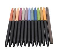 Tangxi Ensemble de Crayons de Couleur Mécaniques, 12 Pièces, Crayons de Dessin Lisses pour Artistes et étudiants, Couleur Morandi 3.0mm