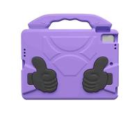 Tangxi Étui de Protection, Housse Légère Antichoc avec Poignée Pliable et Support, pour 1 2 9.7 5e 6e 7e 8e Génération (Violet Clair)