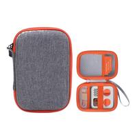 Tangxi Étui Dure pour Mini-Joueur, Maintenez jusqu'à 36 Cartes avec Poche de Maille, Sac de Porte-Portefeuille Portable pour Les Enfants du Haut-Parleur Joue des Cartes Audio