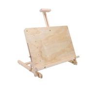 Tangxi Falling in Art Chevalet de Table en Bois de Hêtre, Boîte à Croquis, Chevalet de Bureau Réglable, Support de Dessin pour Peindre et Exposer des œuvres d'Art