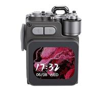 Tangxi Haut-Parleur Bluetooth Portable, Haut-Parleur D'appairage Stéréo sans Fil avec écran Tactile LED, Micro intégré, Application 1200 MAh pour Les Appels Musicaux