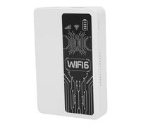 Tangxi Hotspot WiFi Portable 4G LTE, Routeur WiFi de 300 Mbps 2,4 GHz avec Emplacement pour Carte SIM pour Voyager à Domicile Europe (White)