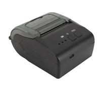 Tangxi Imprimante d'étiquettes Thermique, Imprimante d'étiquettes 58 Mm avec Câble USB pour Système POS (Prise UE)