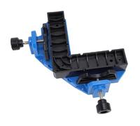 Tangxi Jeu de Pinces à Angle Droit à 90 Degrés, Outil D'alignement du Bois à Haute efficacité pour Armoires et Meubles, Bleu, 1 unité