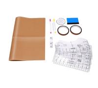 Tangxi Kit de Guide de Règle pour T-shirt pour un Centrage et une Sublimation Faciles avec 8 Règles et Accessoires en PVC