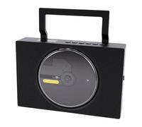 Tangxi Lecteur CD Portable avec Bluetooth, Lecteur Rechargeable pour la Maison avec Télécommande, Haut-Parleur intégré, Lecture USB AUX, Radio FM (EU)