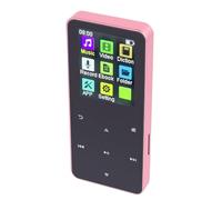 Tangxi Lecteur MP3 avec écran Tactile de 1,8 Pouces, Son HiFi BT FM (Pink)