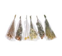 Tangxi Literie de Fleurs pour Animaux de Compagnie, Paquet de Fleurs Séchées Décoratives élégantes, Collations pour Cage de Hamster