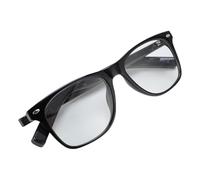 Tangxi Lunettes de Traduction Intelligente, Traduction Vidéo en Temps Réel sur 100 Langues avec Haut-parleur intégré 5.3, pour les Voyages et Usage Quotidien (Clear Lense)