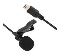 Tangxi Microphone à Rabat USB Lavalier, Entretien Professionnel Microphone omnidirectionnel en Direct Microphone à Clip pour Collier lavalier pour GoPro Hero 3/3 +/4