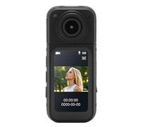 Tangxi Mini Caméra Corporelle 2,7 K, Caméra Portable et Magnétique de la Taille du Pouce avec Enregistrement Audio et Vidéo, écran Couleur 12 MP à Angle de 170 Degrés, 1,47 Pouces pour (Black)