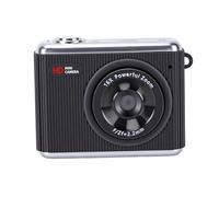 Tangxi Mini Caméra Porte-clés 2.5K, Mini Caméra HD 64MP de la Taille du Pouce, Petit Caméscope avec écran de 1.4 Pouces pour Les Voyages en Plein Air (Black)