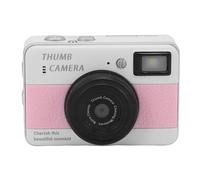 Tangxi Mini Caméra Porte-clés 4K, Petit Appareil Photo Numérique Rétro FHD 68 MP avec écran Rabattable de 1,47 Pouces, Petit Caméscope Portable pour Selfie avec Lumière de Remplissage (Pink)