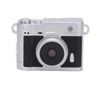 Tangxi Mini Caméra Vidéo Porte-clés 1080P HD avec écran Rabattable de 1,47 Pouces, Flash, 4 Filtres, Mise au Point Automatique, Caméra Rétro pour Adolescents, Cadeaux D'école de Voyage (Black)