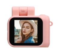 Tangxi Mini Rétro Dv Caméscope 600 Minutes Batterie Enregistreur Portable Compact, pour L'enregistrement D'étude de Voyage Mini Appareil Photo Numérique Keychain Flash Light, 1080P 1.44 (Pink)