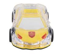 Tangxi Modèle de Voiture Bluetooth en Haut-Parleur, Lumières LED Colorées avec Son Stéréo, USB Bluetooth et Entrée Auxiliaire, Conception de Style Vintage avec de Vraies Roues Mobiles,