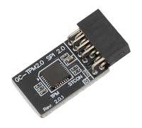 Tangxi Module de sécurité de Cryptage TPM2.0, Pas de 2.54mm, 12-1 Broches, adapté à Diverses Cartes Mères Mémoire DDR4