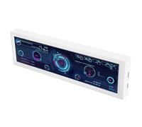 Tangxi Moniteur de Température D'ordinateur de 8,8 Pouces, écran USB pour AIDA64 PC CPU RAM Sensor Panel Display, Affichage Secondaire de Température PC, pour RPi pour Linux pour