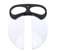 Tangxi Objectif Portable Double Demi-Lune de 100 Mm, Filtre à Effets Dioptriques Portatif, Prisme en Verre Optique, Accessoire D'objectif Esthétique de Rêve au Premier Plan Flou
