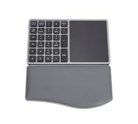 Tangxi Pavé Numérique sans Fil avec pavé Tactile, Bluetooth 2.4G Double | Batterie ABS Rechargeable 180 MAh, Chargement de Type C, Mode Calculatrice, Connexion Stable à 10 M, pour /iOS/