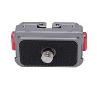 Tangxi Plaque de Libération Rapide, Support de Trépied de Caméra Magnétique en Alliage en Aluminium avec Vis de 1/4 de Pouce, Compatible avec Les Caméras d'action Pro 2 X3 X2 X2 Go3