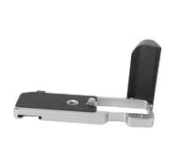 Tangxi Poignée de Support en Forme de L pour Appareil Photo X-M5, Support de Poignée en L avec Plaque de Dégagement Rapide Intégrée, de Antidérapant (Silver)