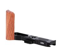 Tangxi Poignée Ergonomique en Forme de L pour Appareil Photo GRIV, Plaque à Dégagement Rapide Facile à Installer, Idéale pour la Photographie de Portrait ou de Paysage, Fabriquée avec du Bois de