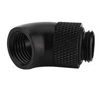Tangxi Raccord Rotatif à Filetage G1/4"" Raccords de Refroidissement par Eau rotatifs à 45 degrés Trou 17.8mm / 0.7in G1/4"" Adaptateur Rotatif à Filetage à 45 degrés pour CPU Water Cooling Heatsink