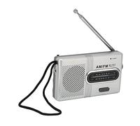 Tangxi Radio à Transistor AM/FM Portable avec Haut-Parleur, Batterie ou Alimentation USB - Radio d'urgence Compacte, pour la Maison et L'extérieur