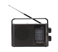 Tangxi Radio AM FM SW, Bluetooth, Portable, Rechargeable par USB, avec Bouton de Lampe de Poche, pour la Maison, la Cuisine et L'extérieur