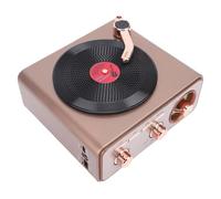 Tangxi Radio de Décoration Vintage Portable, Haut-Parleur Bluetooth Rétro AM FM SW Style Classique à L'ancienne Batterie de 1200mAh, pour la Cuisine à Domicile (Couleur du Bois)