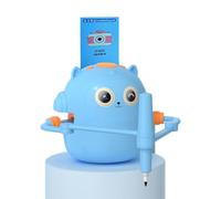 Tangxi Robot de Dessin Intelligent pour Les Enfants, Robot de Dessin éducatif Interactif avec 100 Cartes et 2 Stylos, Montessori Peinture éducative Jouet avec Interaction Vocale