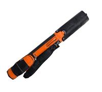 Tangxi Sac de Support de Club Durable, Structure de Support Stable pour Une Organisation Facile, adapté aux Activités de Plein Air, Pochette de Noire en PU 1 Pièce (Orange Noir)