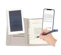 Tangxi Smart Pen Notebook Set, 360 ° Écriture du Stylo Numérique avec Une Reconnaissance de Synchronisation en Temps Réel pour la Prise de Notes Apprentissage du Dessin, Compatible avec (Blue)