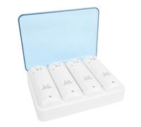 Tangxi Station de Charge 4 en 1 pour Télécommande, Chargeur de Batterie avec Indicateur LED intégré, Pack de 4 Batteries Rechargeables 2800 MAh, Câble USB. (White)