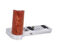 Tangxi Support de Poignée en L pour Appareil Photo, Support de Poignée en Forme de L en Alliage D'aluminium avec Tampon Anti-Rayures et Trou fileté de 1/4 Pouces Compatible avec Le (Silver)