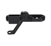 Tangxi Support de Talkie-walkie de Vélo, Support de Guidon Radio avec Réglage d'angle Flexible, de Clip Radio Universel pour Moto (À Clipser)