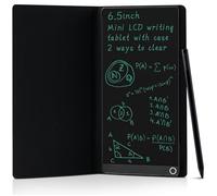 Tangxi Tablette D'écriture LCD de 6,5 Pouces, Mini Coussinets de Dessin électroniques en Plein écran, Effaçables et Réutilisables avec Une Couverture de Protection, pour L'écriture de