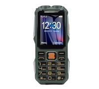 Tangxi Téléphone débloqué 4G LTE, écran HD 2,4 Pouces, Double SIM, Batterie 16 800 MAh, Fonction SOS avec Port de Sortie d'alimentation USB pour Personnes âgées et Utilisation en (Green)