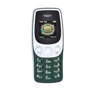 Tangxi Téléphone Portable débloqué, Petite Taille de Pouce avec Gros Boutons et Haut-Parleur, Fonction d'urgence SOS, Double Carte SIM en Veille pour Personnes âgées et Téléphone de (Green)