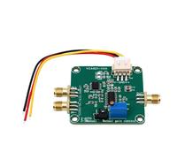 Tangxi VCA821 Amplificateur à Gain commandé en Tension 0dB 40dB Module | Réglage du gain linéaire, deux modes automatiques manuels, entrée 50 Ohm, RF à large bande passante, connecteurs SMA