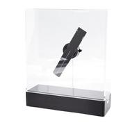 Tangxi Ventilateur D'hologramme 3D avec Couvercle, Contrôle par Application, Projecteur D'hologramme 3D 96 Perles LED, Résolution 2000 X 192, 4 Go, pour Magasin de Détail, Magasin, Bar