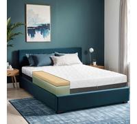 TANHK Matelas en Mousse à mémoire de Forme à Double Couche Hypersoft Smart | Support orthopédique avec Technologie avancée de Circulation de l'air | Tissu hypoallergénique et Respirant, fabriqué en