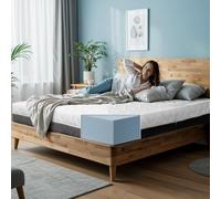 TANHK Matelas Simple à mémoire de Forme Made in Italy | orthopédique Moyen fermeté | Système Anti-Points de Pression | hypoallergénique, Anti-bactéries et acariens (Modugno, 200 x 200)