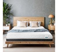 TANHK Materasso Matrimoniale 130 x 190 Wave Memory 100% Made in Italy | Supporto Ortopedico a Doppio Strato | Elevata Traspirabilita, AirFoam | Sfoderabile